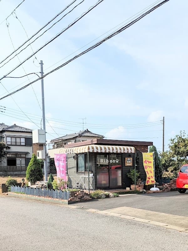 トリミング サロン リボンの写真