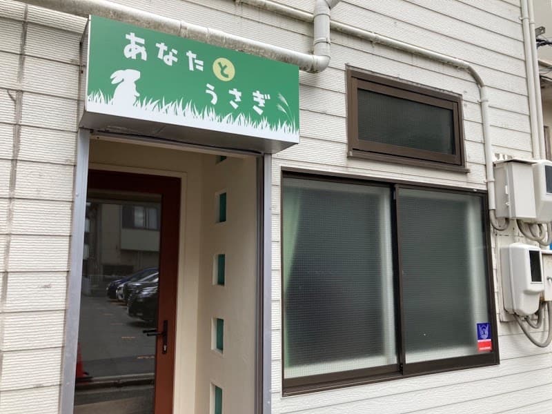 あなたとうさぎの写真